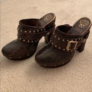 Vince Camuto High Heel Mule Clogs